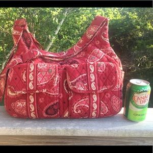 Vera Bradley Mesa Red. Cargo Sling bag.